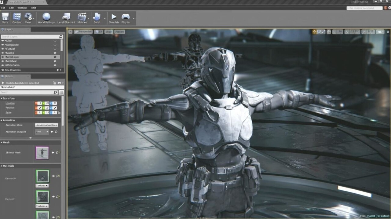 Разработчик игр на ue4