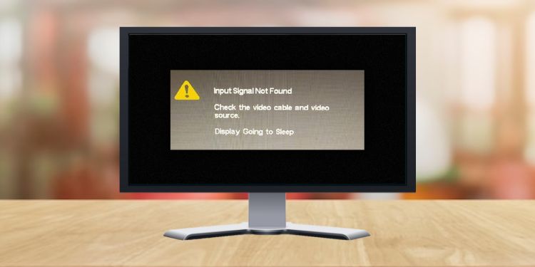 Когда вы включаете свой монитор HP а на экране появляется сообщение Input signal not found это означает что монитор не может найти входной сигнал от
