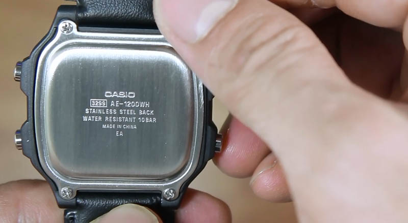 Как настроить часы stainless steel back с двумя кнопками