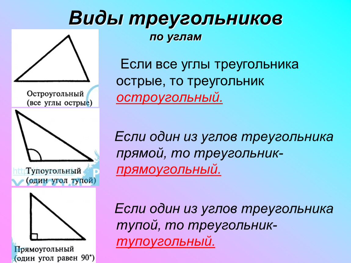 В мире треугольников