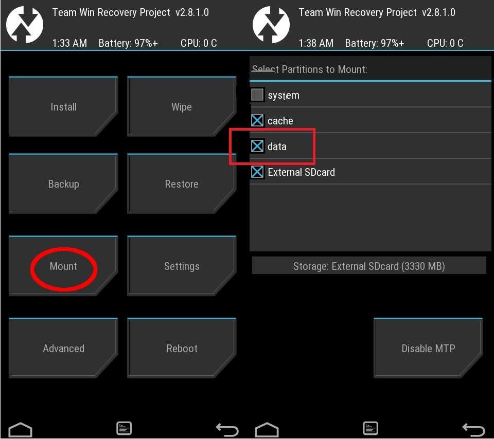 Процесс updater завершился с ошибкой 123 ошибка при установке zip файла twrp