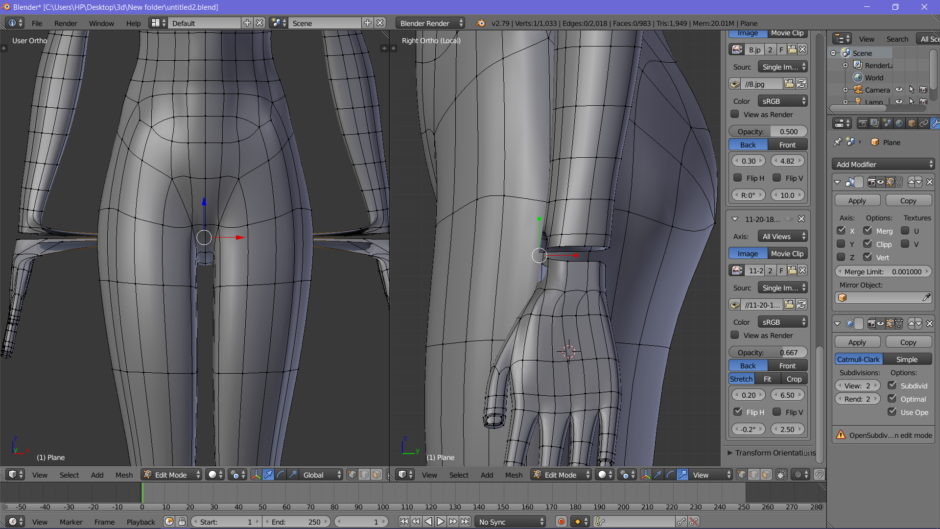 Раскидка объектов по кривым в blender