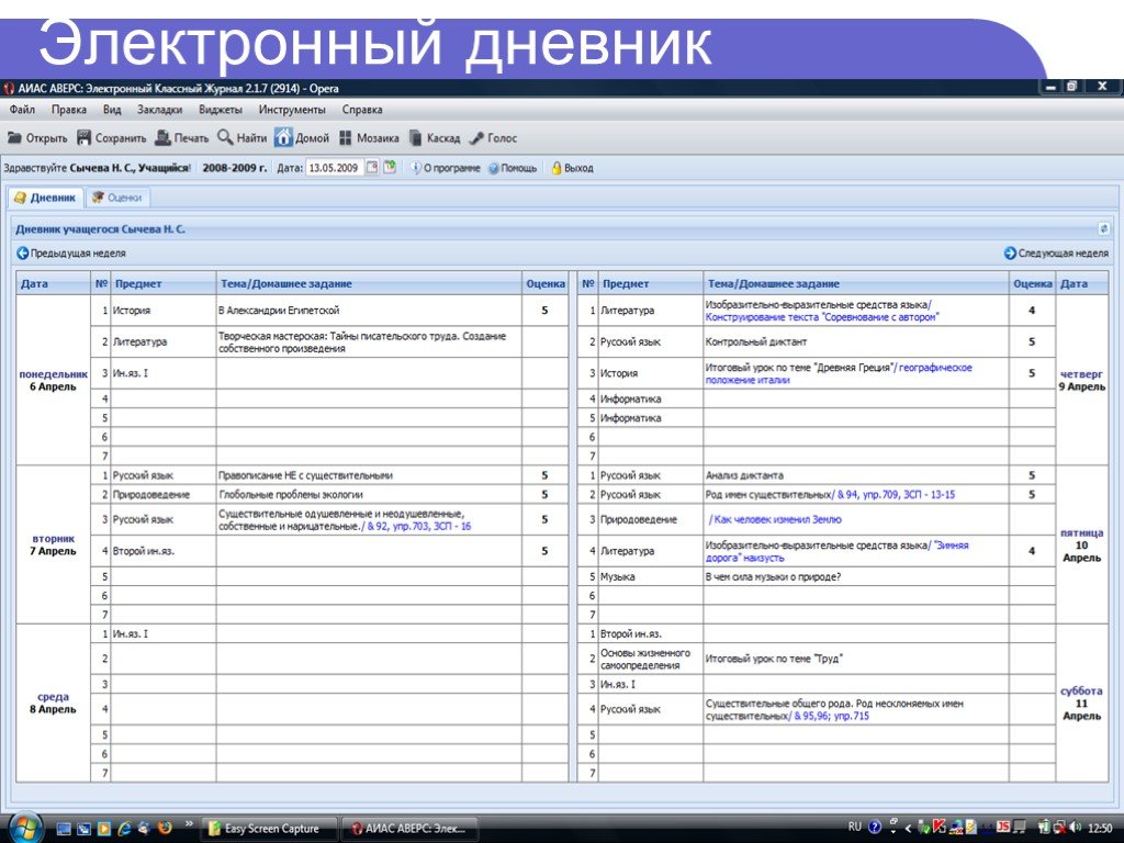 Получение доступа к электронному дневнику на mos.ru