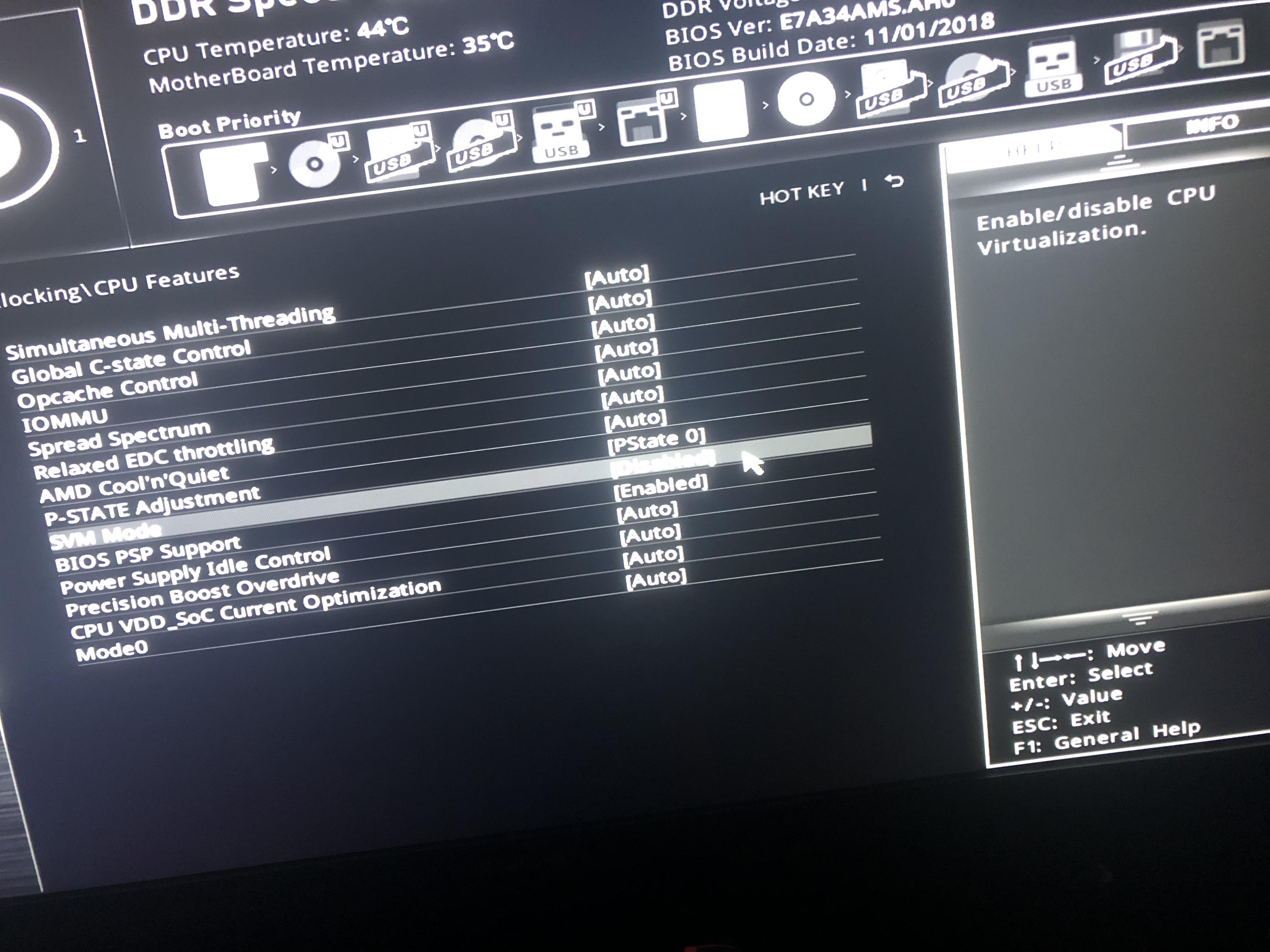 Что такое технология amd svm в bios: подробный обзор