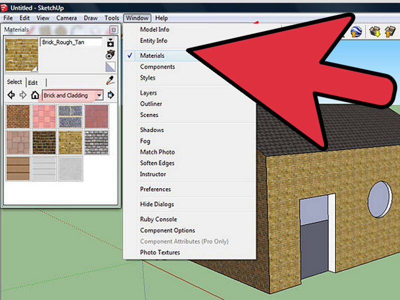 Как правильно поставить мебель в программе sketchup: подробные инструкции