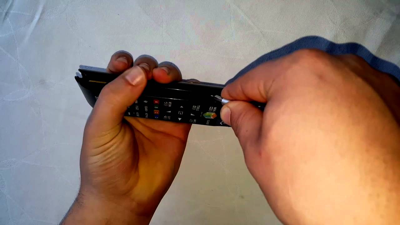 Как разобрать пульт от телевизора samsung - пошаговая инструкция