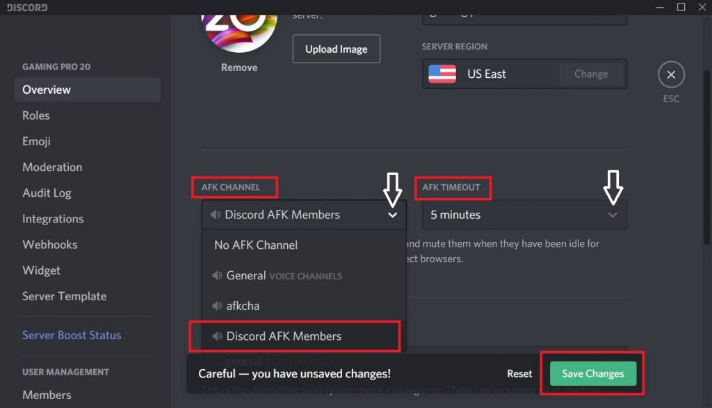 How long does it take to be 'away' on discord? - maker's aid