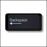 Значение кнопки backspace и ее функциональность