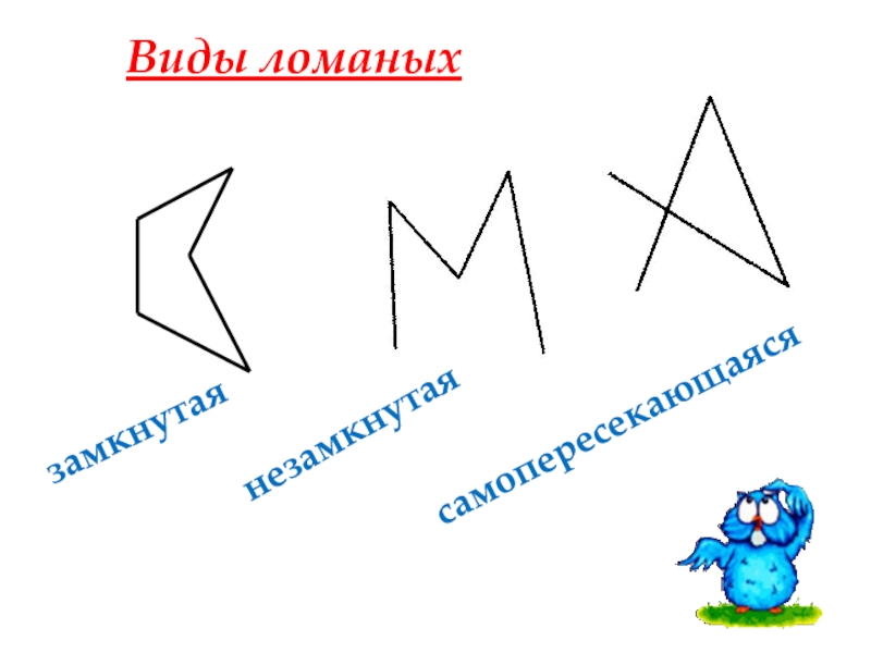 Определение и характеристики ломаной геометрической фигуры