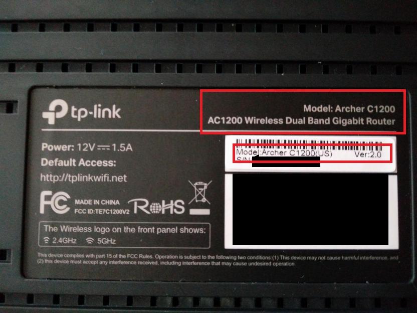 Настройка маршрутизатора tp-link archer c5 v4 (ac1200)