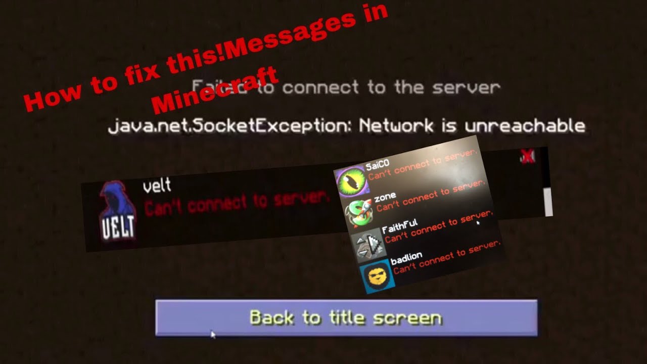 Fix minecraft connection timed out no further information error – techcult