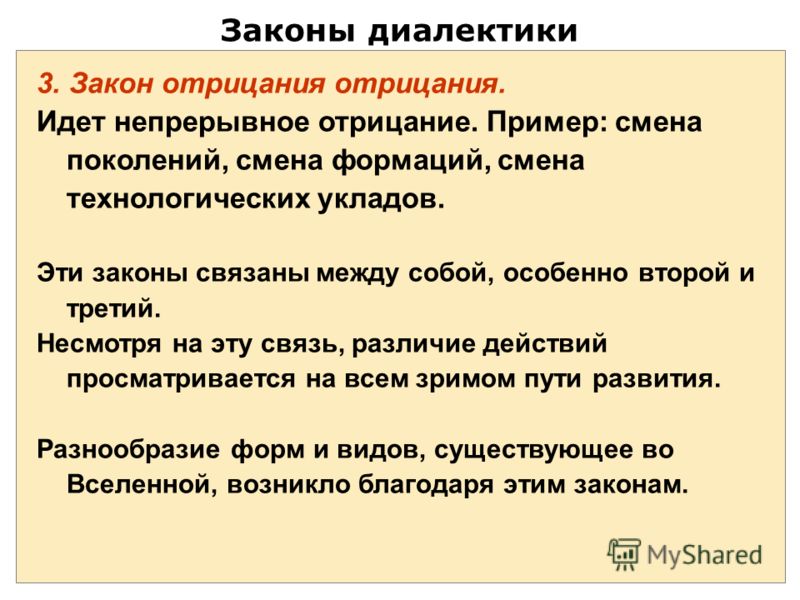 Развитие диалектики в философии
