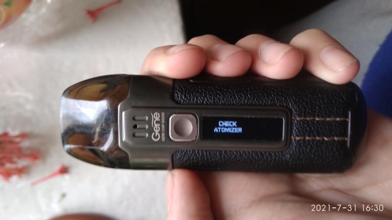 Что делать, если на smoant santi появляется сообщение «check atomizer»