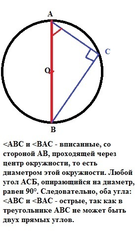 Свойства прямоугольного треугольника