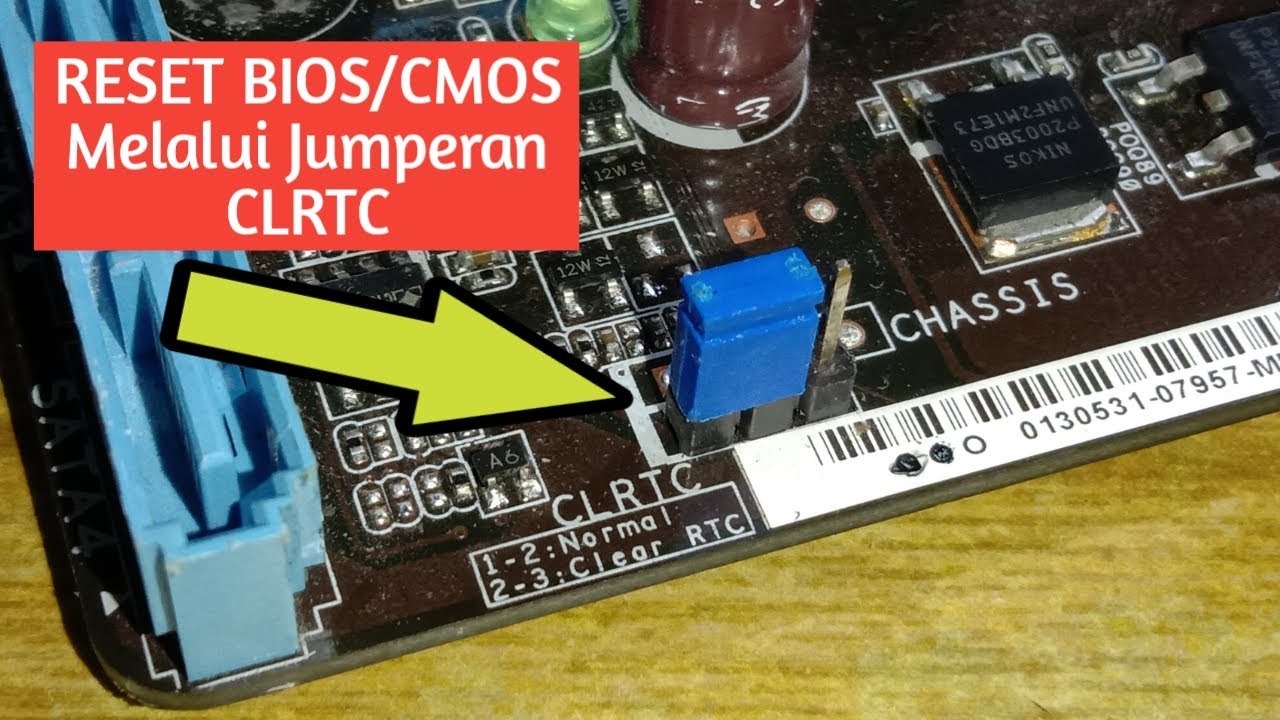 Clr cmos на материнской плате что это