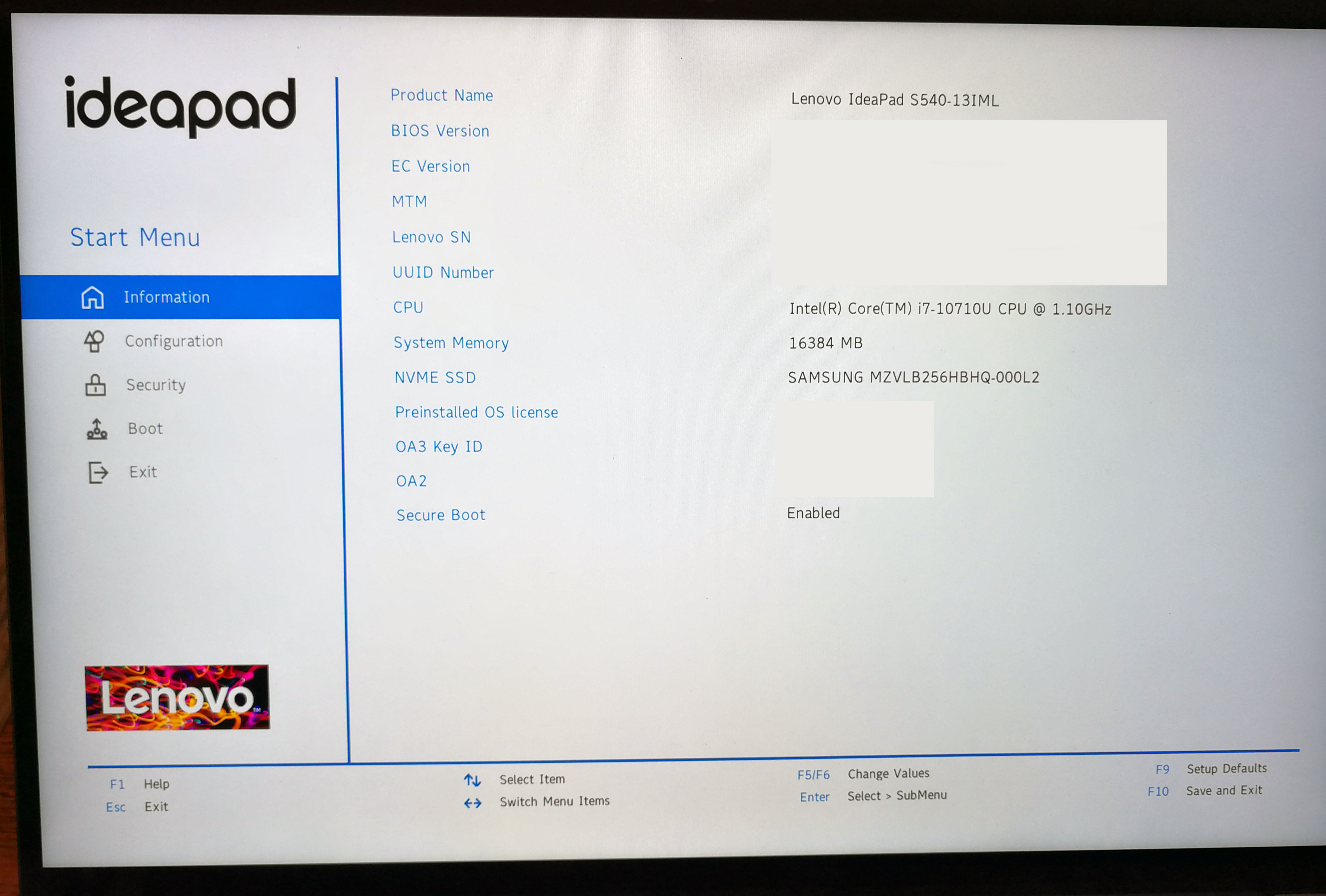 Lenovo моноблок вход в биос - пк знаток