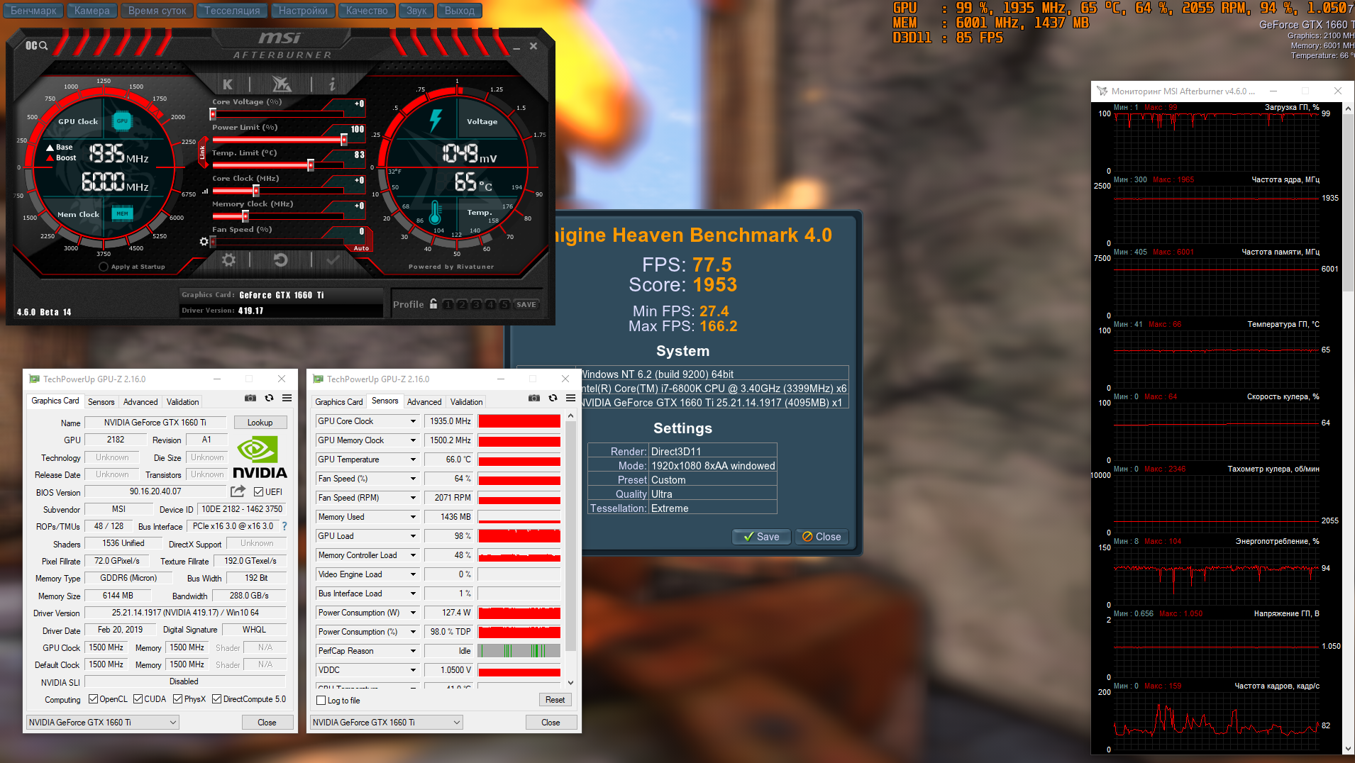Разгон видеокарты nvidia