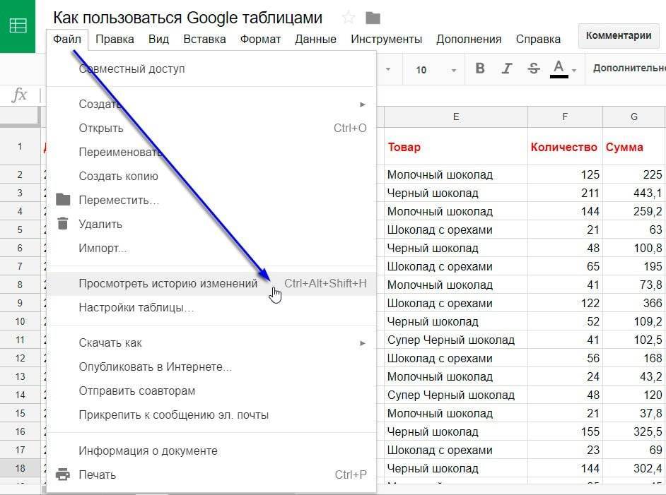 Что такое google-таблицы: и как ими пользоваться