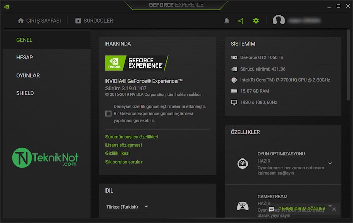 Как включить отображение фпс в nvidia experience