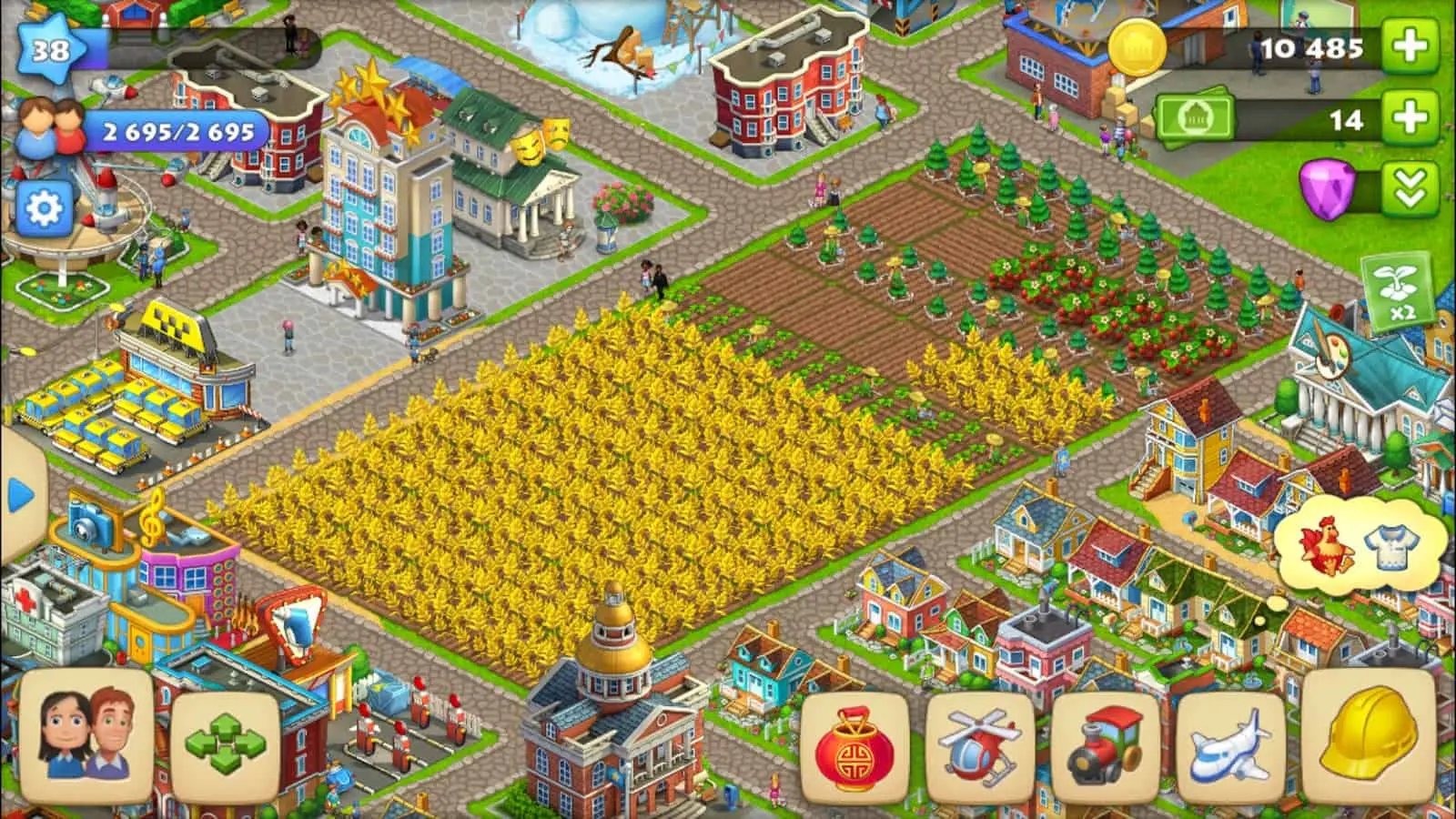 Как начать играть township заново на андроид