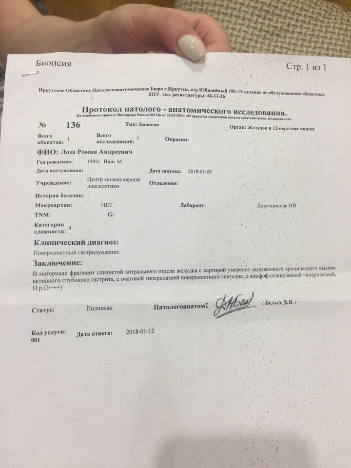 Гистологическое исследование 1 блок-препарата операционно-биопсийного материала 4 категории сложности | клинико-диагностические лаборатории "олимп"