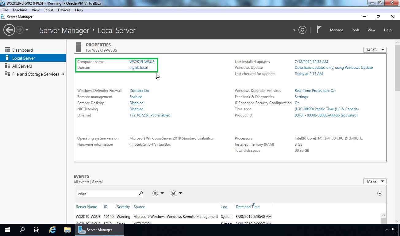 Windows server 2019 remote desktop services without domain - virtualization howto
