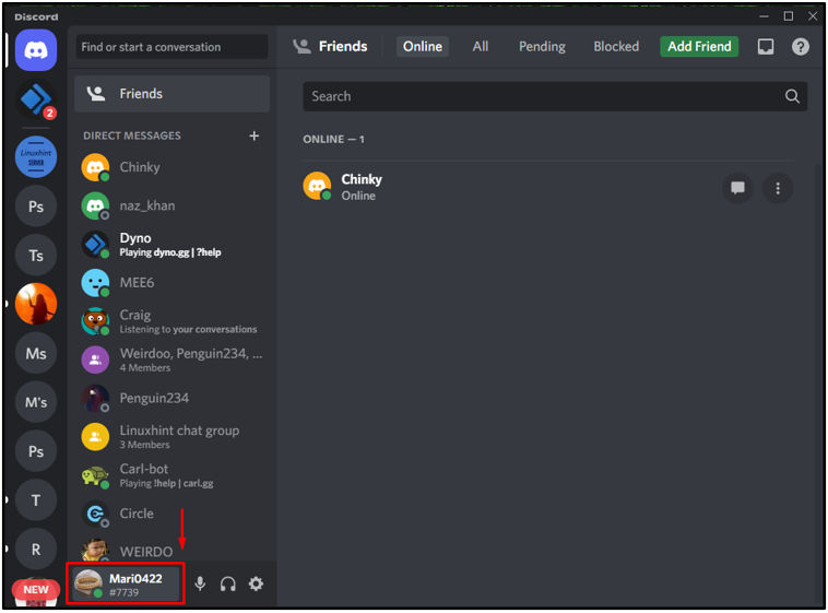 Как сделать пользовательский статус в discord