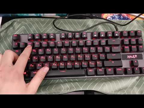 Клавиатура anger tkl как менять подсветку