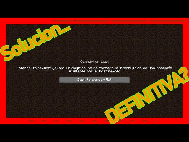 Fix: internet exception java.net.socketexception connection reset