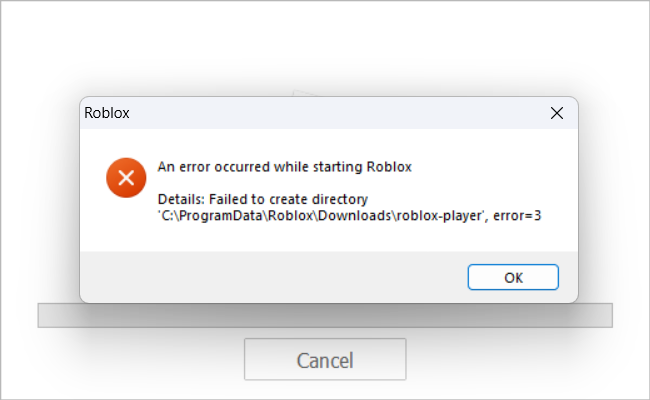 [solved] an error occurred while starting roblox - super easy