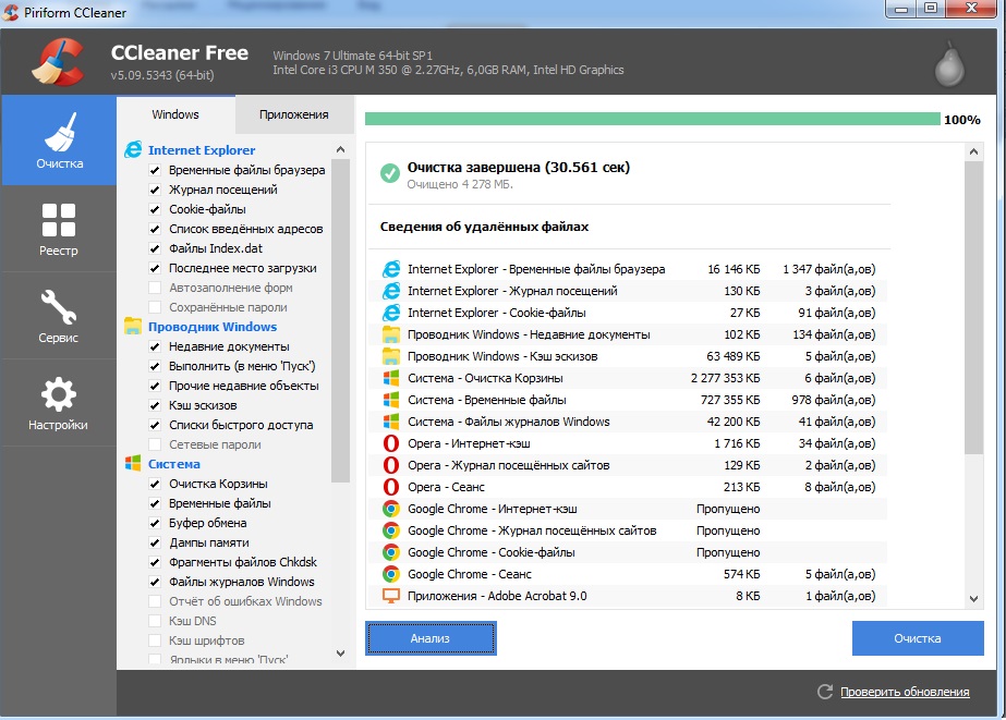 Удаляем ненужные файлы с помощью ccleaner: руководство для новичков • glashkoff.com