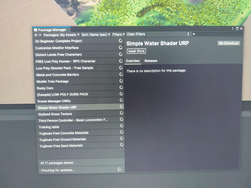 Unity package manager - programmer all