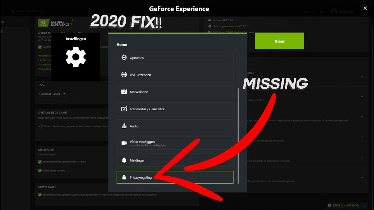 Что делать, если не работает регистрация geforce experience