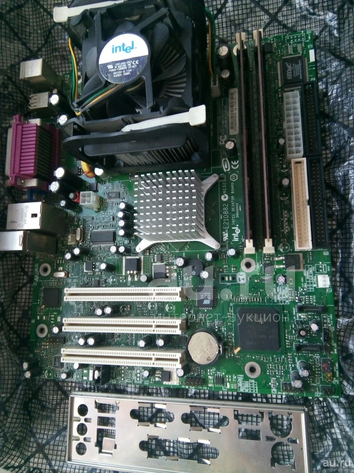 Характеристики процессорной платы intel desktop board e210882