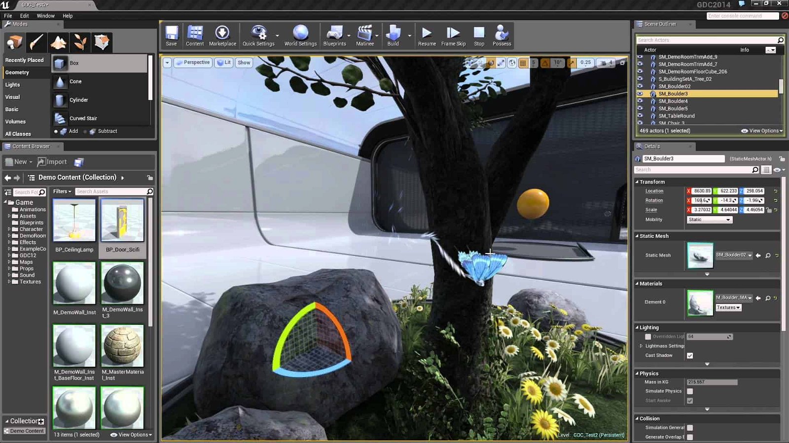 Основа геймплея игры на c++ для unreal engine