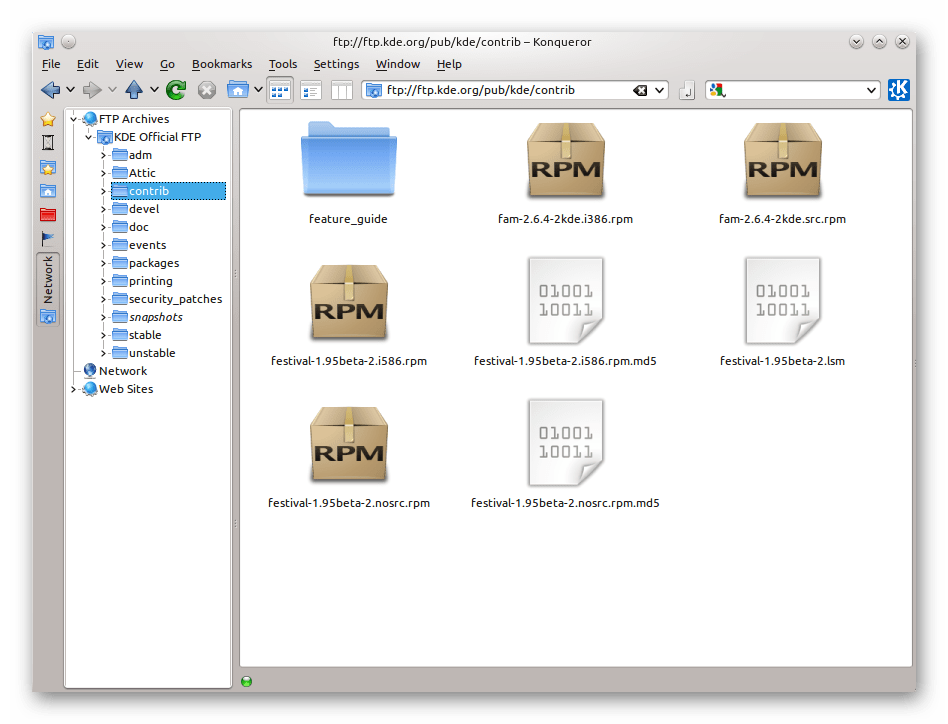 Midnight commander — файловый linux-менеджер в стиле norton commander
