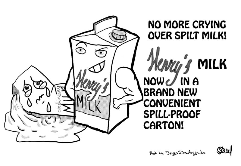 What does crying over spilt milk mean?