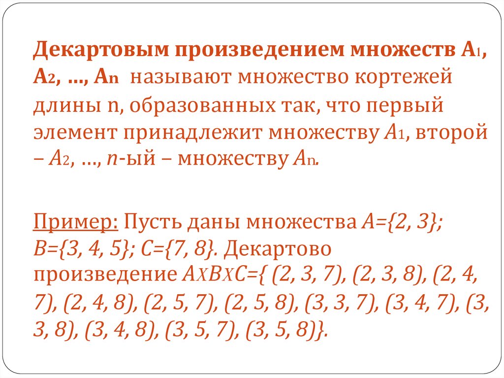 Набор символов теории множеств (ø, u, {}, ∈, ...)